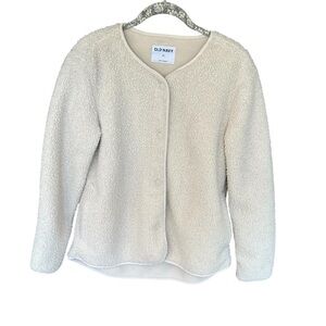 Old Navy Off-White Textured Cardigan